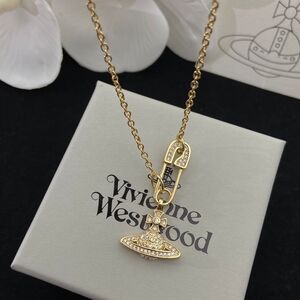Vivienne Westwood Gold Orb Pendant Necklace